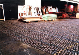 Site of depot entrance