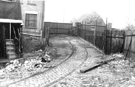 The entrance to the depot